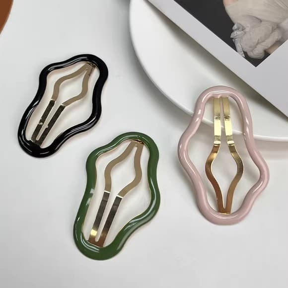 Children's Cloud Hair Clip New Girl's Forehead Broken Hair Bangs Clip Little Girl Side BB Clip Headwear Hair Clip