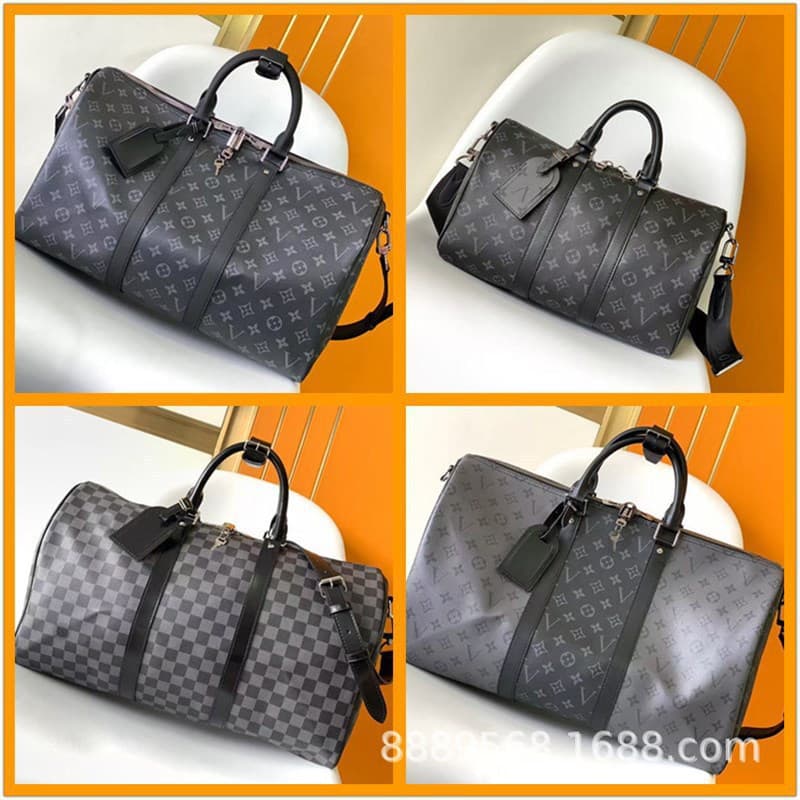 Direct Supply Cross-border ML Men's and Women's Bags, Business Travel Bag, Hand Carry Boarding Bag, Pillow Bag, Travel Bag, Black Warrior Travel Bag