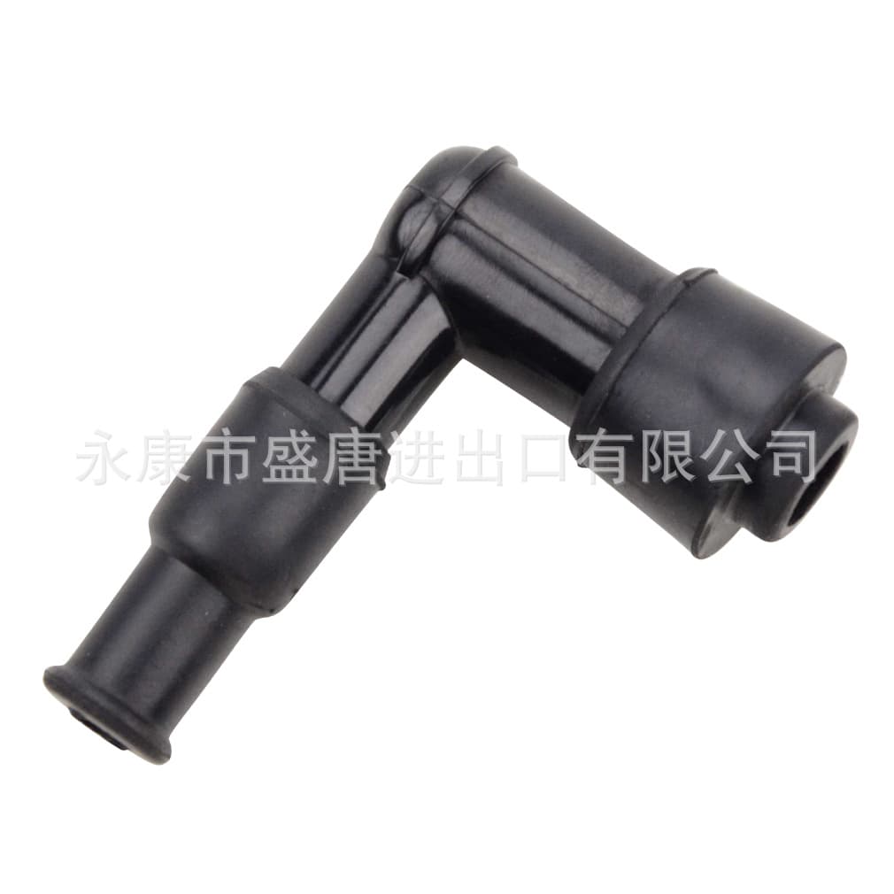 GOOFIT 90 Degree Black Ignition Coil Elbow Adapter for 50cc-250cc ATV Off-Road Go Kart 4 Wheeler