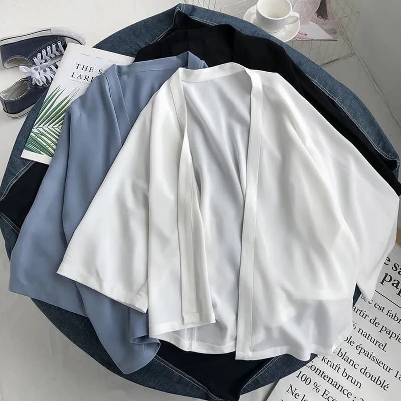 Women's Sun Protection Cardigan, Thin Korean Style Loose Versatile Summer Air Conditioning Shirt, Short Jacket, 2026 New Short Style