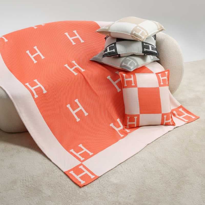 Amazon H Blanket Nap Blanket Fleece Throw Single Blanket Sofa Cover Office Air Conditioning Blanket Flight Blanket Aviation Blanket