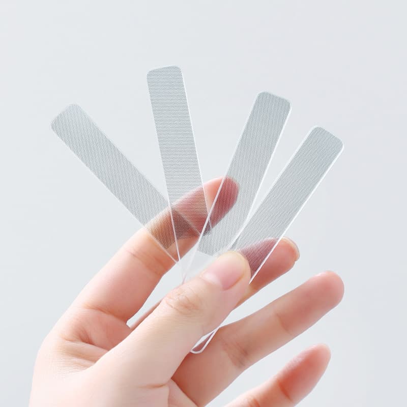Nail File Polishing Strip Stainless Steel Classy Thick Hard Toenail Onychomycosis File Manicure Ins Nail Polisher Manicure Sanding Strip
