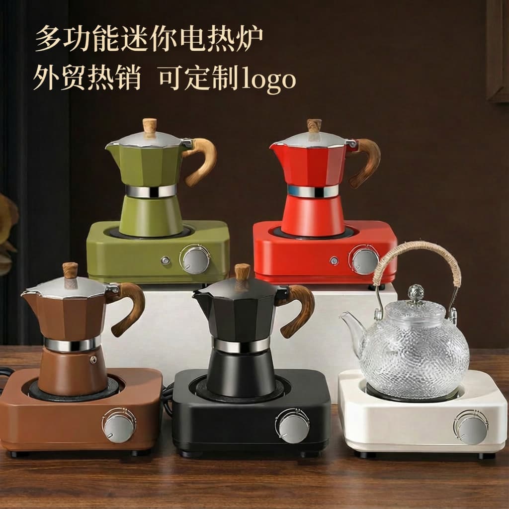 Multifunctional electric stove Moka pot heating stove mini small electric stove household tea boiler knob tea boiler electric tea stove