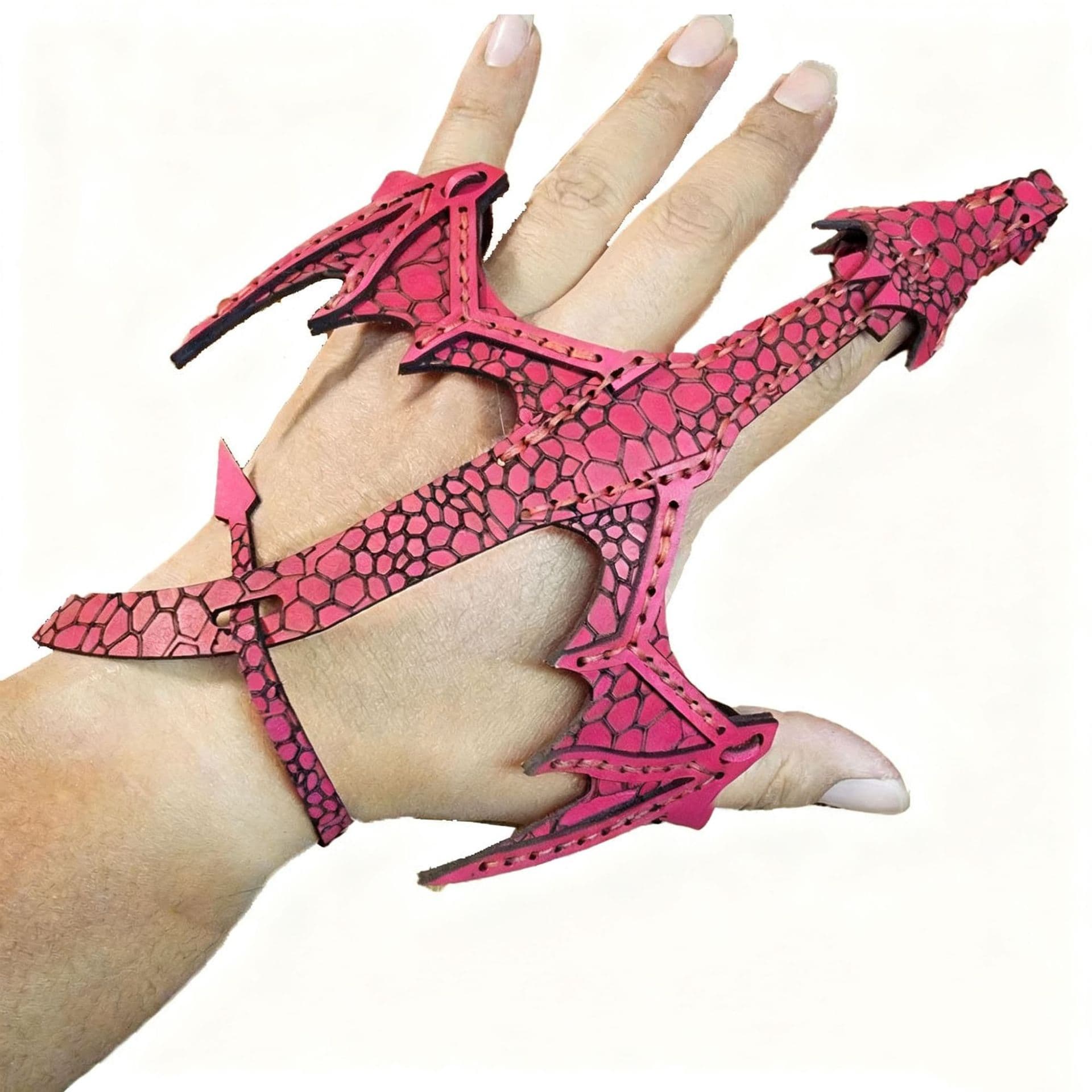 Cross-border Leather Hand Dragon Bracelet Leather Hand Dragon Bracelet Plastic Wrist Ornament