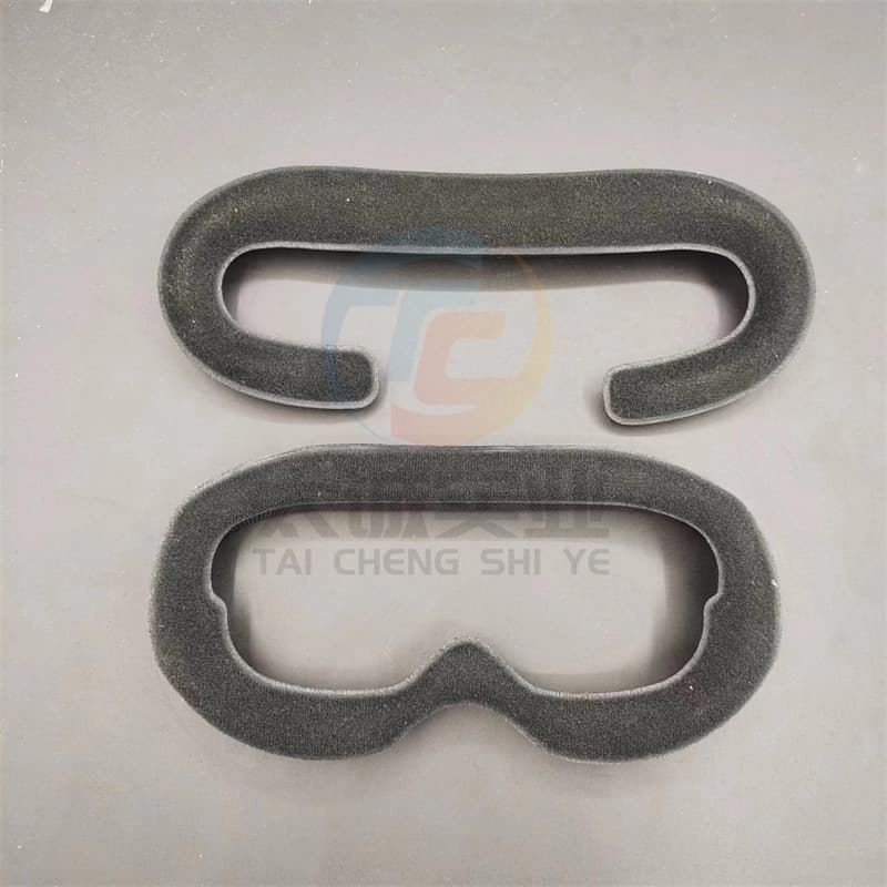 Custom VR Eye Mask with Eye-Protecting Sponge Cushion, Heat-Pressed Fabric, High-Elasticity Goggle Foam Pad, 3D Glasses Accessories
