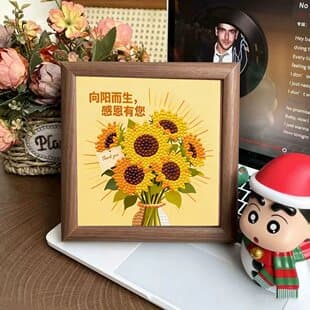 2026 New DIY Teacher's Day Diamond Painting with Frame, Kids and Students Handmade Gift for Teachers