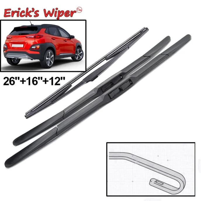 Applicable to modern Kona Kona 2017-2024 windshield wiper blade cross-border e-commerce agent