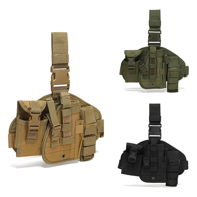 Tactical Gun Holster Leg Bag Outdoor Combination Oxford Cloth Unisex Sports Scenarios Factory Stock Molle Accessory Hanging Bag