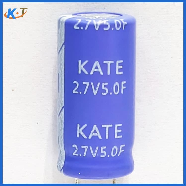 Branded 2.7V 5F supercapacitor, 5F 2.7V supercapacitor starting power supply.