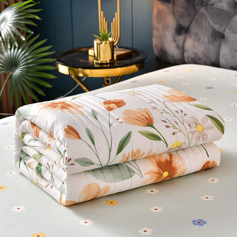 Fresh Style Washed Summer Quilt Air Conditioning Quilt Gift Bag Live Broadcast Hot Selling Products Home Textiles/summer