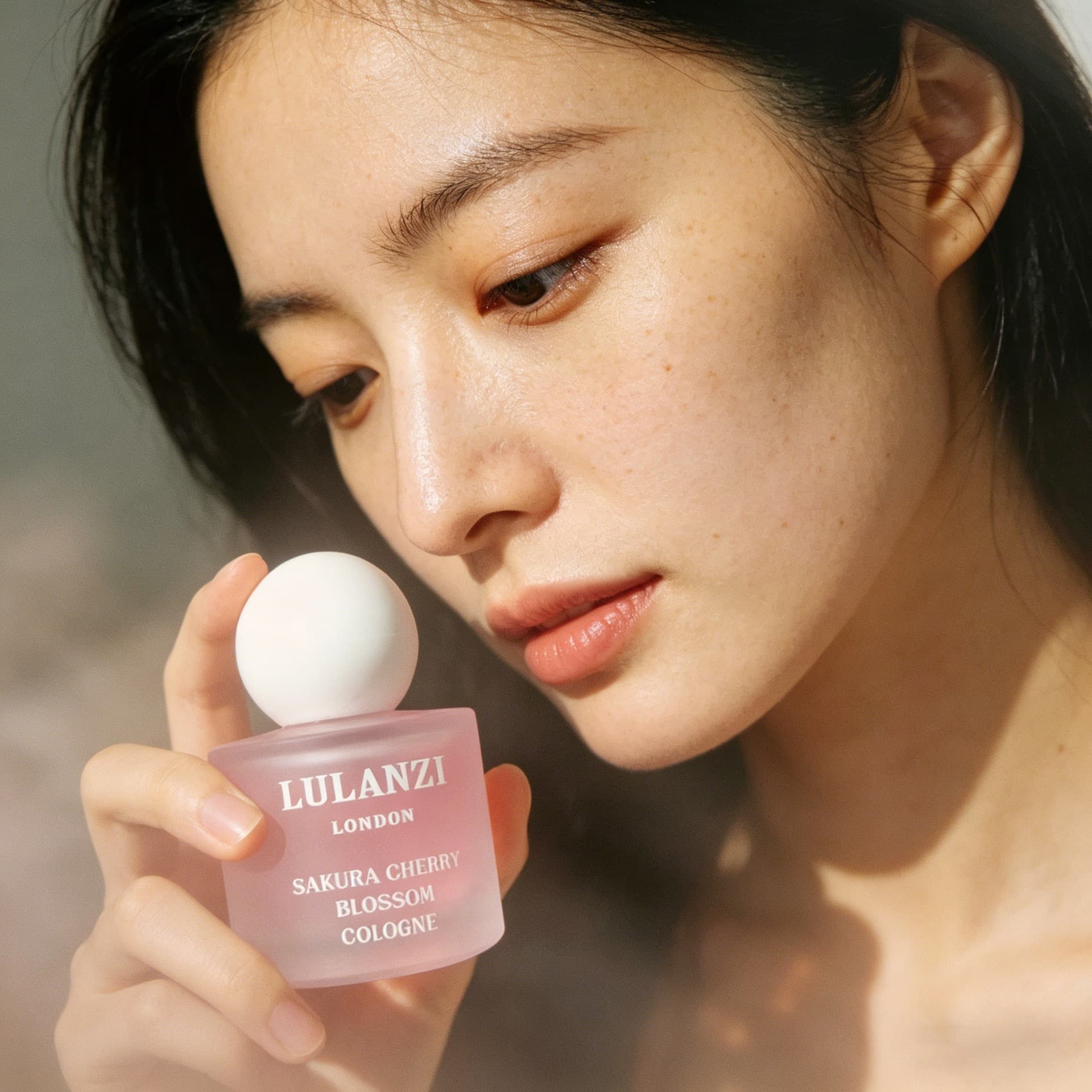 LULANZI Sakura Women's Perfume 50ml Long-lasting Fresh Floral Fruity Scent for Teenagers and Students Azalea Light Perfume