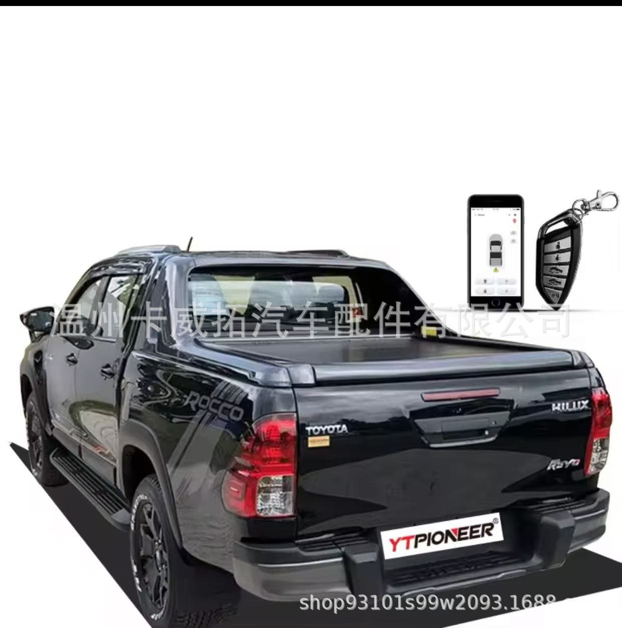 Electric pickup truck tonneau cover hilux revo LC79 Tacoma Tundra