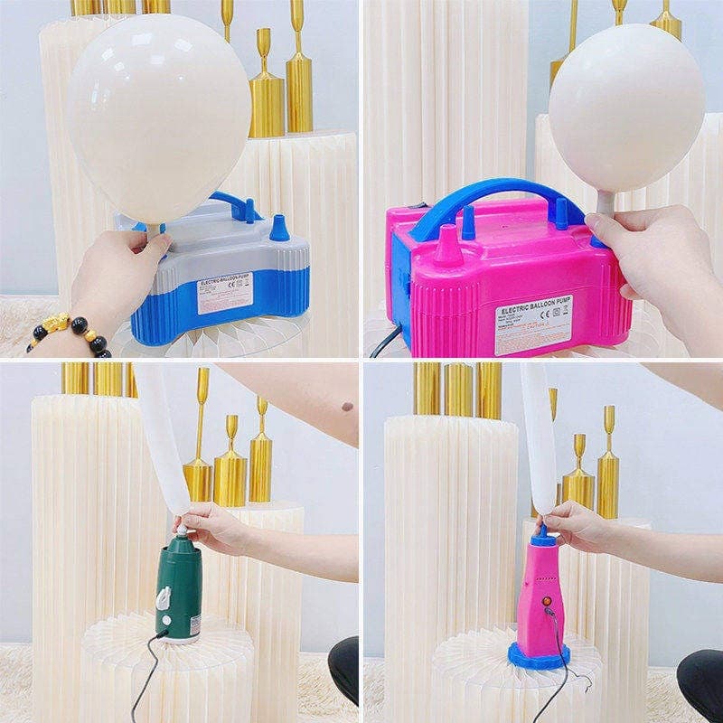 Balloon electric inflator double-open air pump blower electric inflator balloon inflation tool accessories