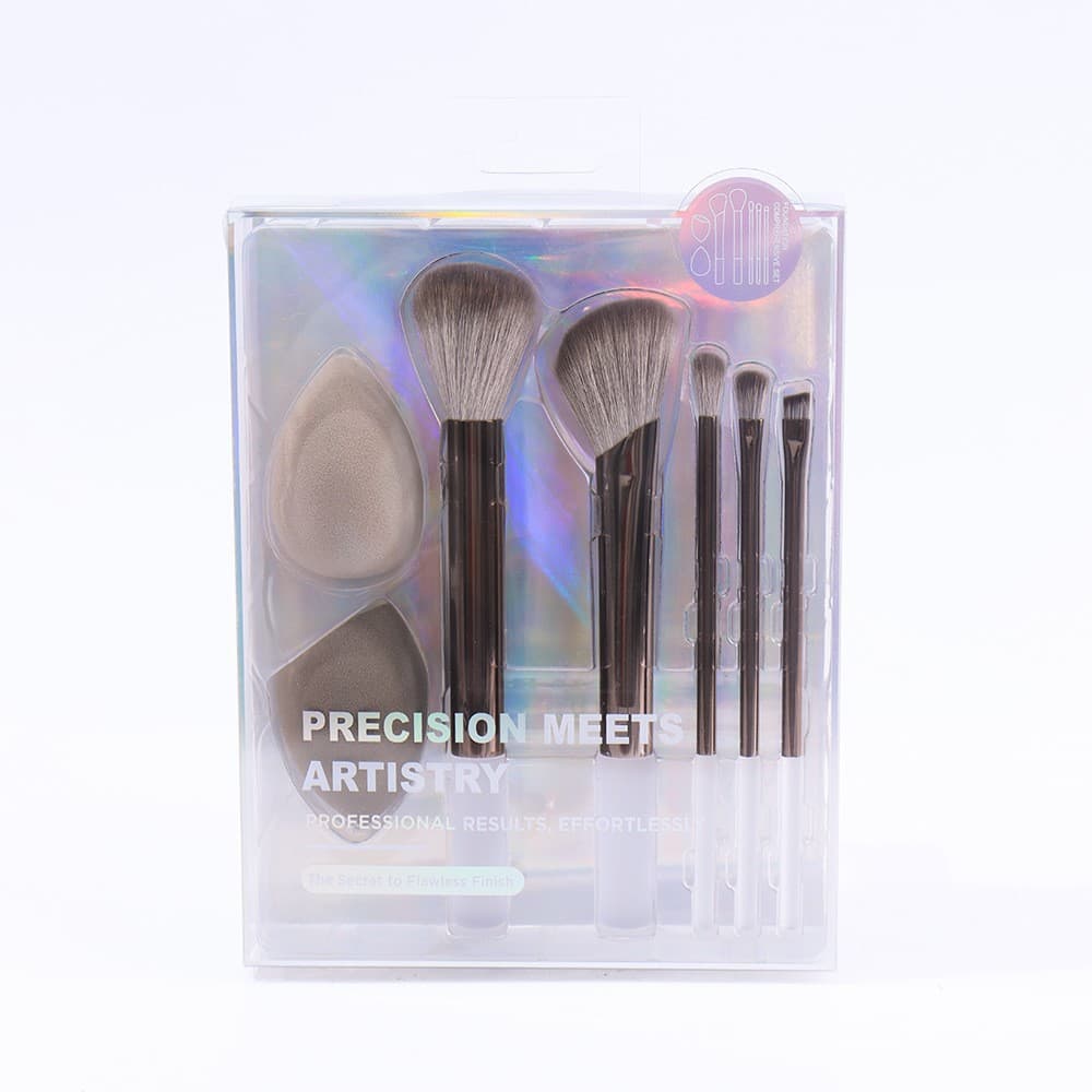 Makeup Brushes Cross-Border Cangzhou Makeup Brushes Full Set Portable 5-Piece Blush Brush Contour Brush Eyeshadow Brush Beauty Tools