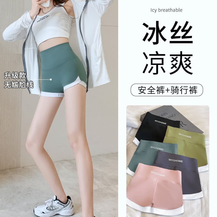 Summer Sports Shark Pants for Women 2024 New Style Outer Wear Sports Yoga Pants Cycling Base Shorts