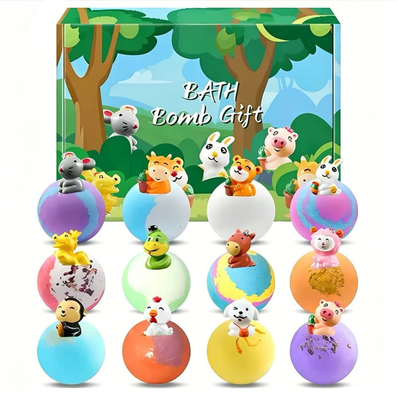 Bestselling Surprise Bath Bombs for Kids - 12 Zodiac Bath Bombs