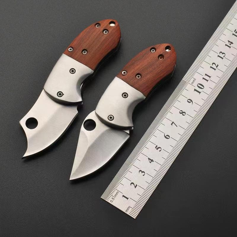 Factory Supply Portable Outdoor Folding Knife Camping EDC Box Cutter Small Fat Pocket Knife