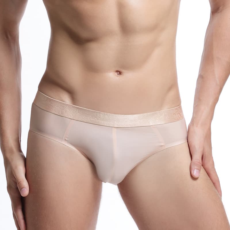 New Four-Season Men's Triangle Briefs Comfortable Breathable Thin Triangle Underwear Men's Fashion Factory Supply