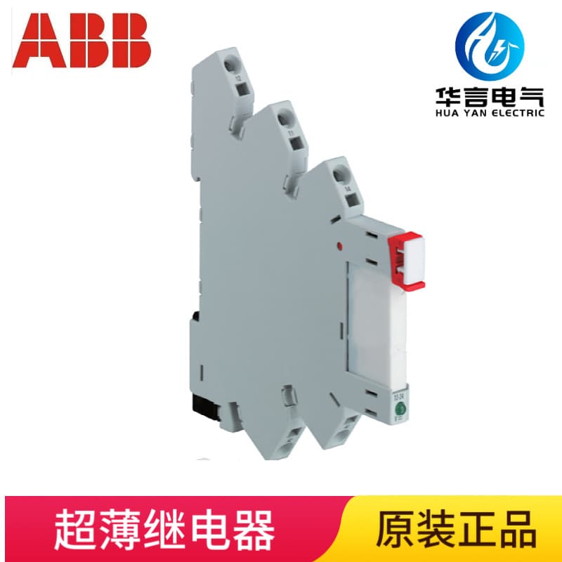 ABB Ultra-Thin Relay CR-S230VADC1CRS (Relay + Base) Voltage AC/DC230V
