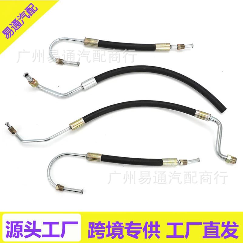 Compatible with 1963-1979 Corvette Power Steering Hose Kit Small Module 1505010