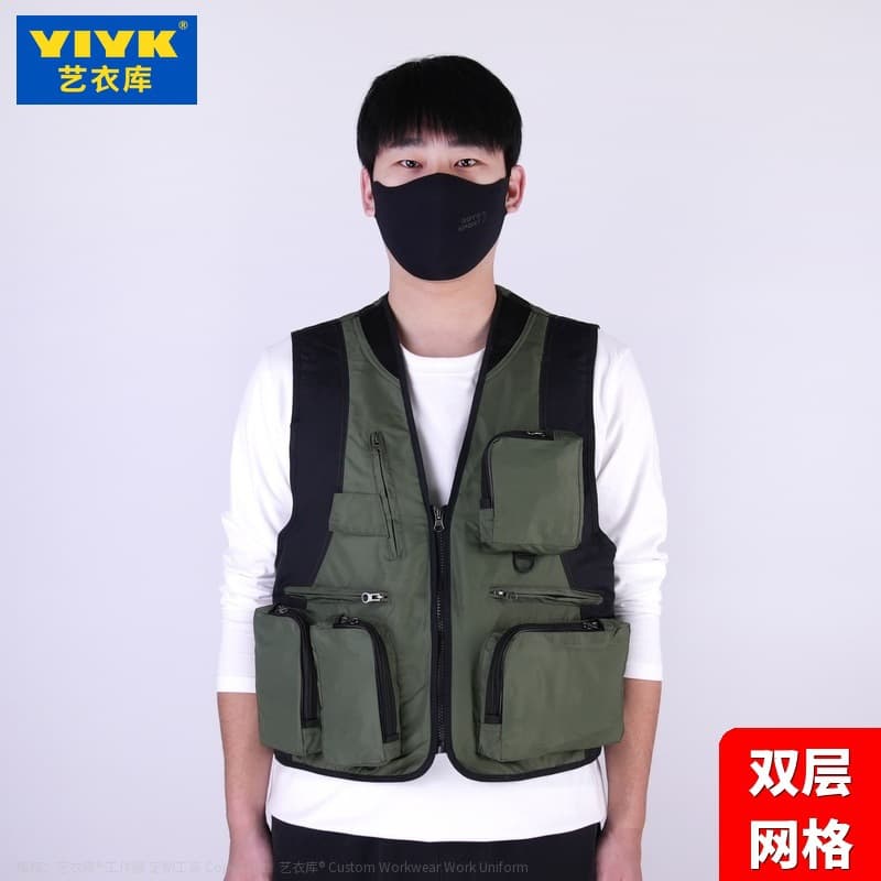 Workwear Men's Uniform with Logo Printing Reflective Work Suit Set JC4Q8GHHDL7PM DIY Work Clothes