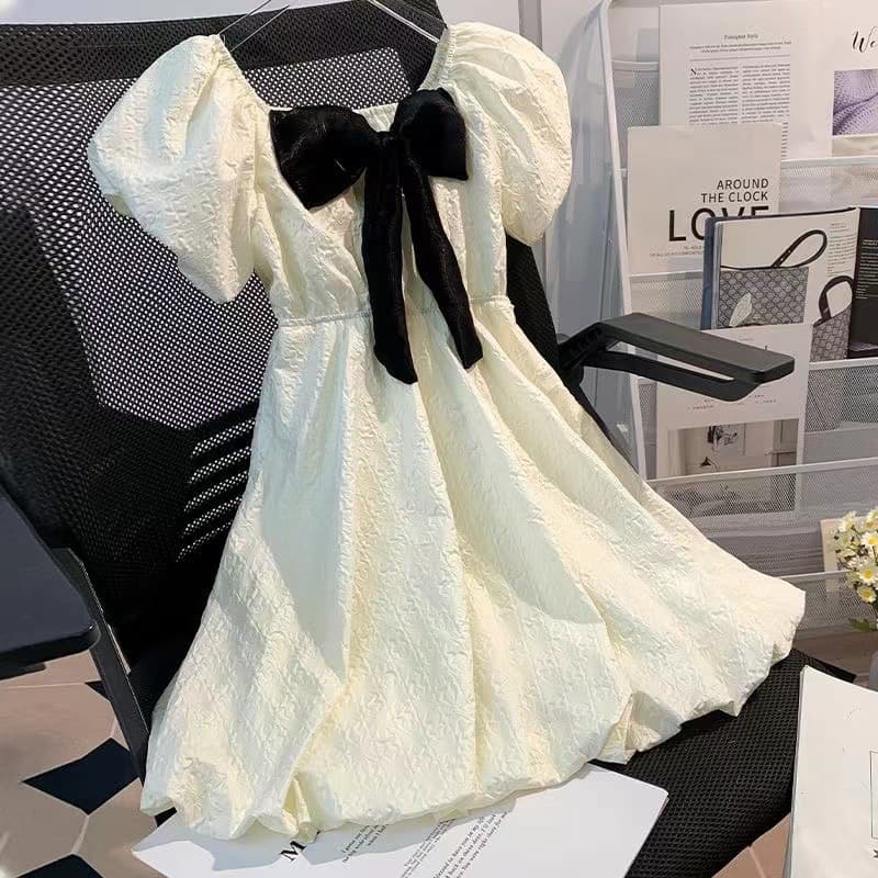 Girls dress summer new style 2025 summer medium and large children's style princess dress 13-year-old girl dress trend