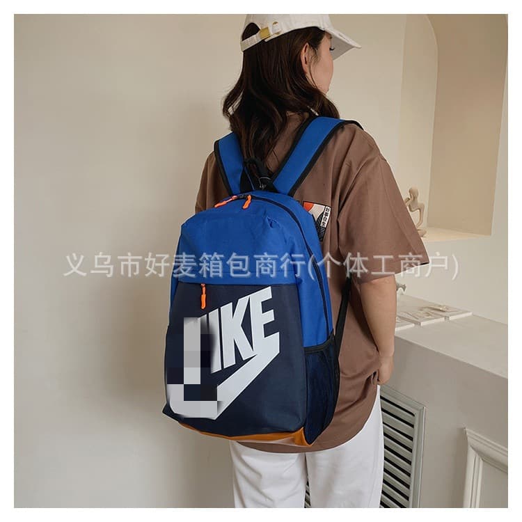 Cross-border new NK trendy brand men's and women's versatile backpacks large capacity junior and high school student schoolbags travel bags