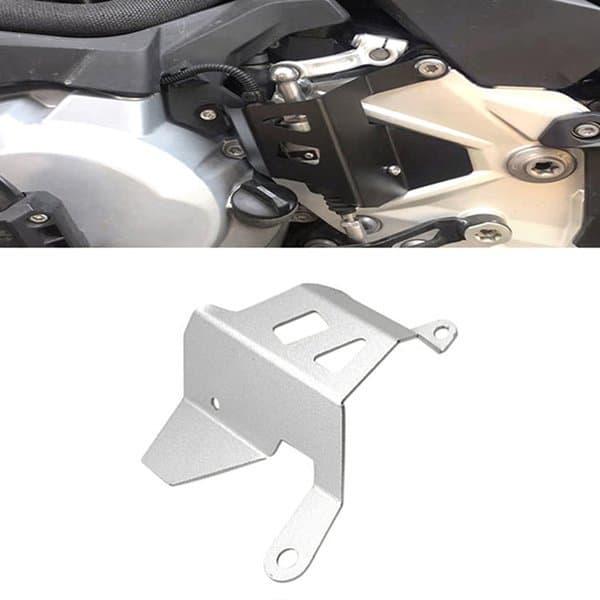 1 Set Color: Silver Material: Metal Gear Lever Auxiliary Protection Cover Suitable for BMW F7