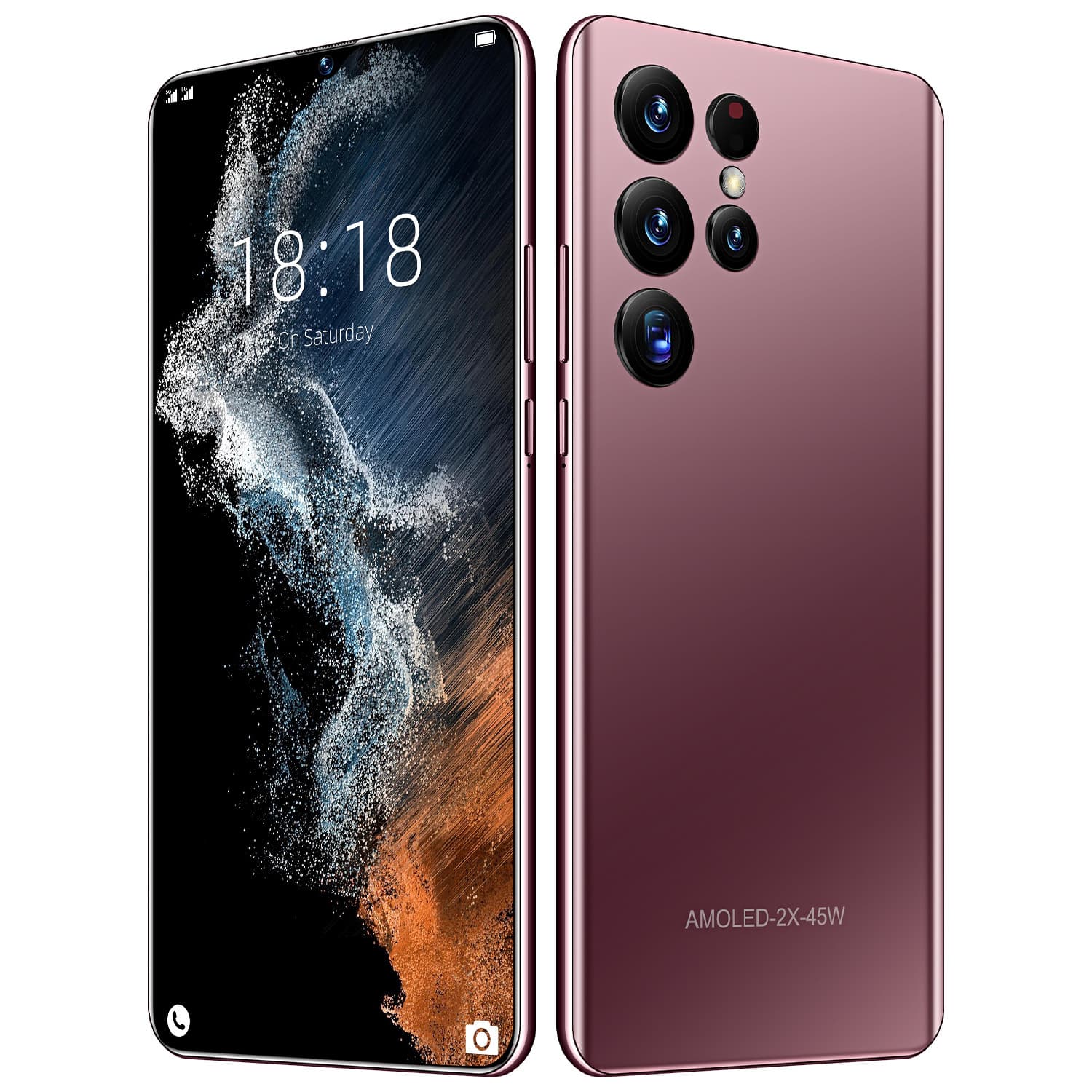 New S22 Ultra Smartphone 7.3-inch Cross-Border Phone 2+16GB Memory Foreign Trade Phone In Stock