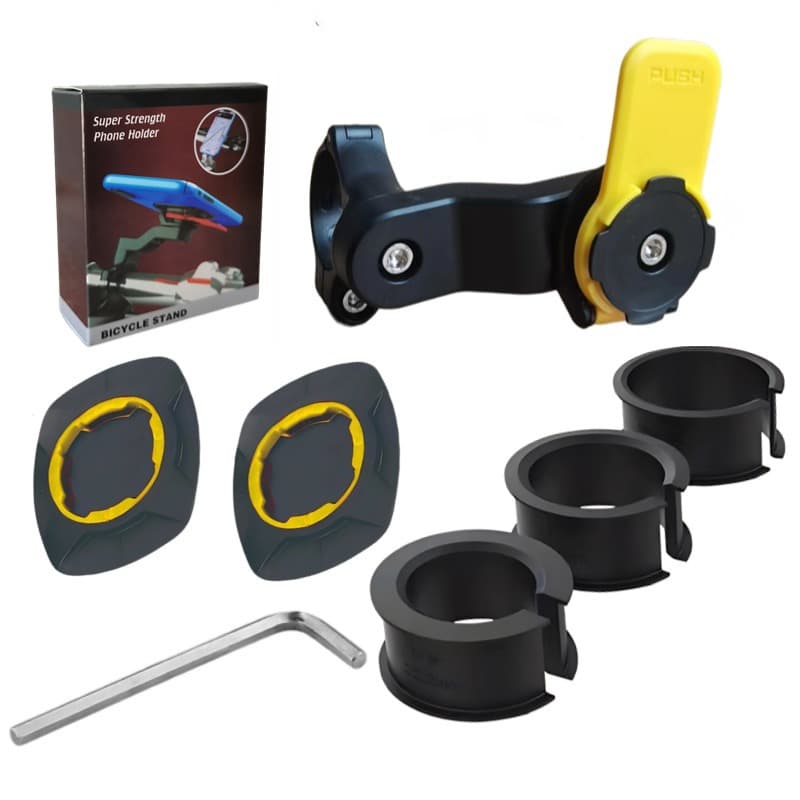 Simple Bicycle Motorcycle Phone Mount Anti-Vibration Off-Road Vehicle Navigation Motorcycle Phone Holder