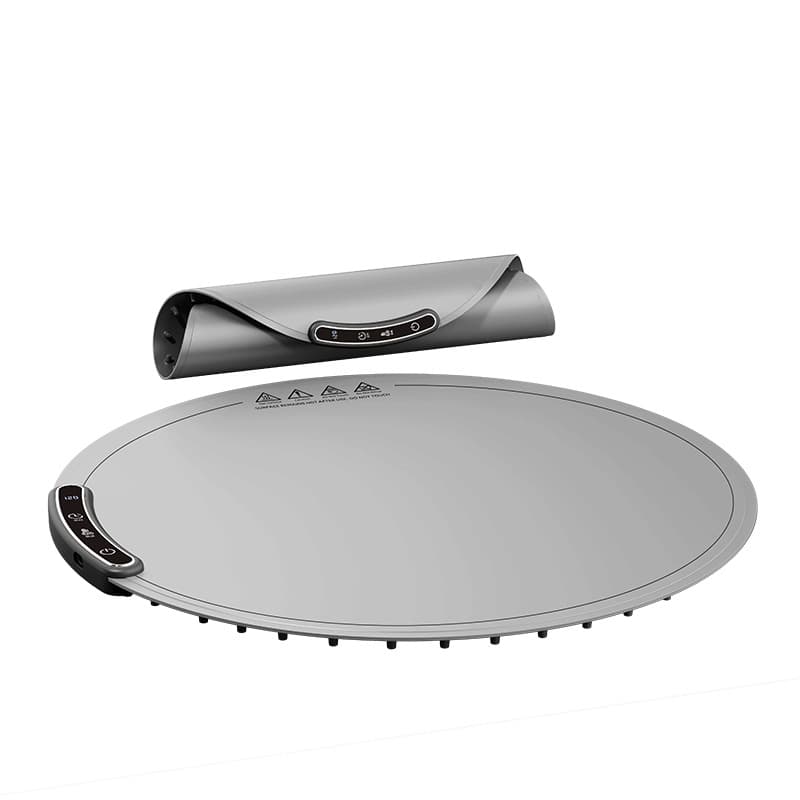 Cross-Border Best Seller Silicone Food Warming Mat, Foldable Home Dish Heater, Multifunctional Insulation Pad for Keeping Food Warm
