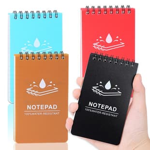 Cross-Border Exclusive Stone Paper Spiral Notebook, All-Weather Waterproof PP Cover, Mini Pocket Notebook