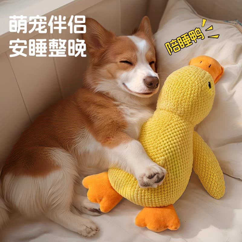 Dog Toy Plush Puppy Pet Bichon Teddy Corgi Chew Resistant Bite Durable Self-Entertainment Gadget