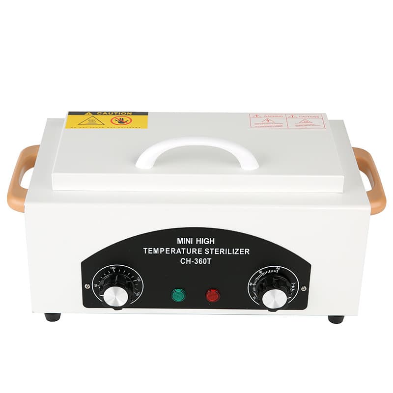 CH-360T High-Temperature Sterilization Cabinet, Small Household Tweezers Scissors Beauty Manicure Tool Towel Sterilizer