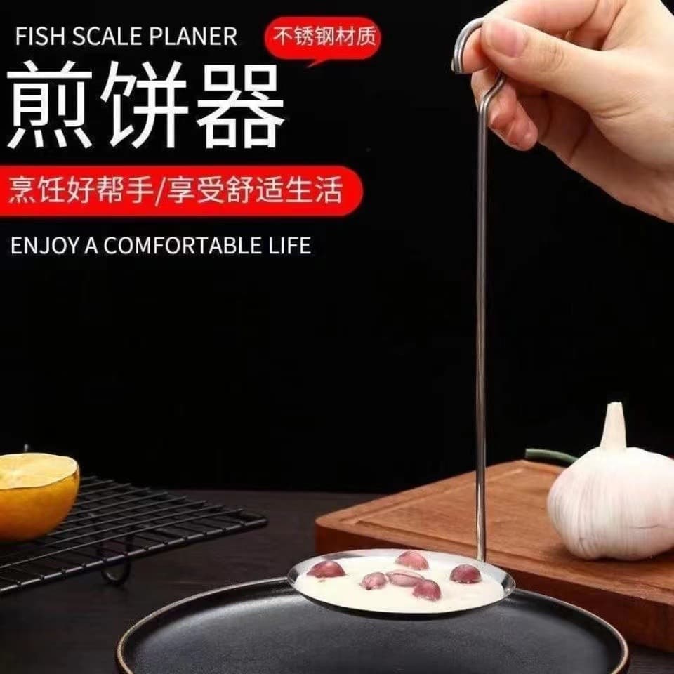 Stainless Steel Shrimp Patty Frying Mold, Household Potato/Oil Cake Maker, Bean Cake and Rice Crust Mold Set