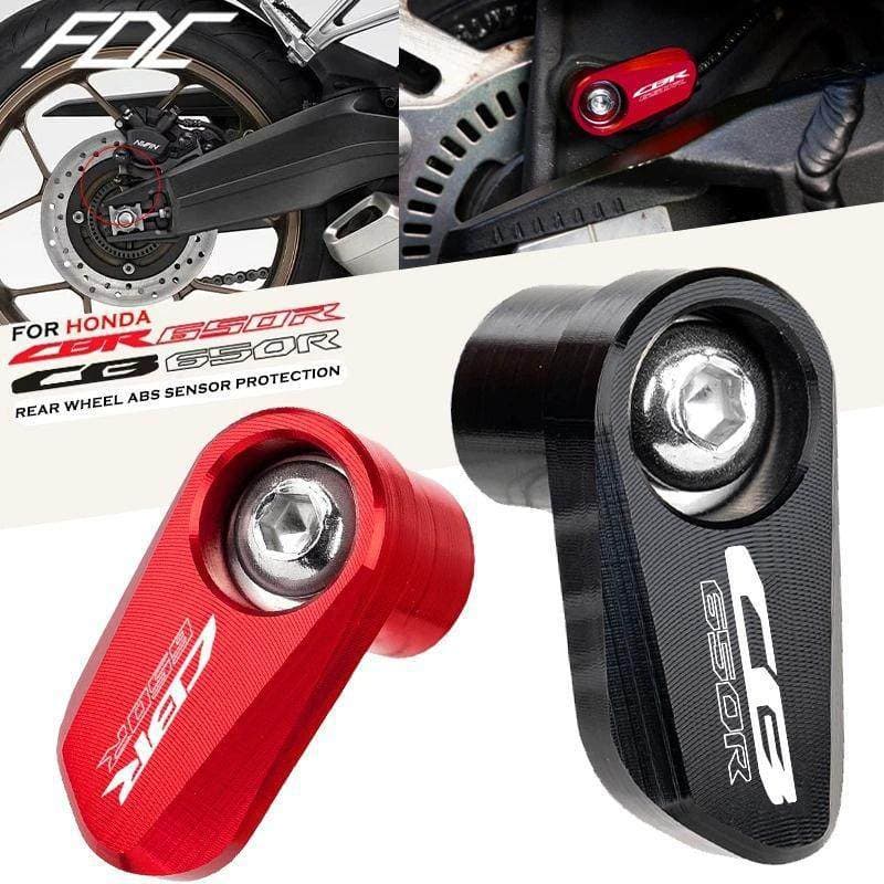 For Honda CB650R CBR650R 2020-2025 Modified Rear Wheel ABS Sensor Protection Cover Anti-theft Cover