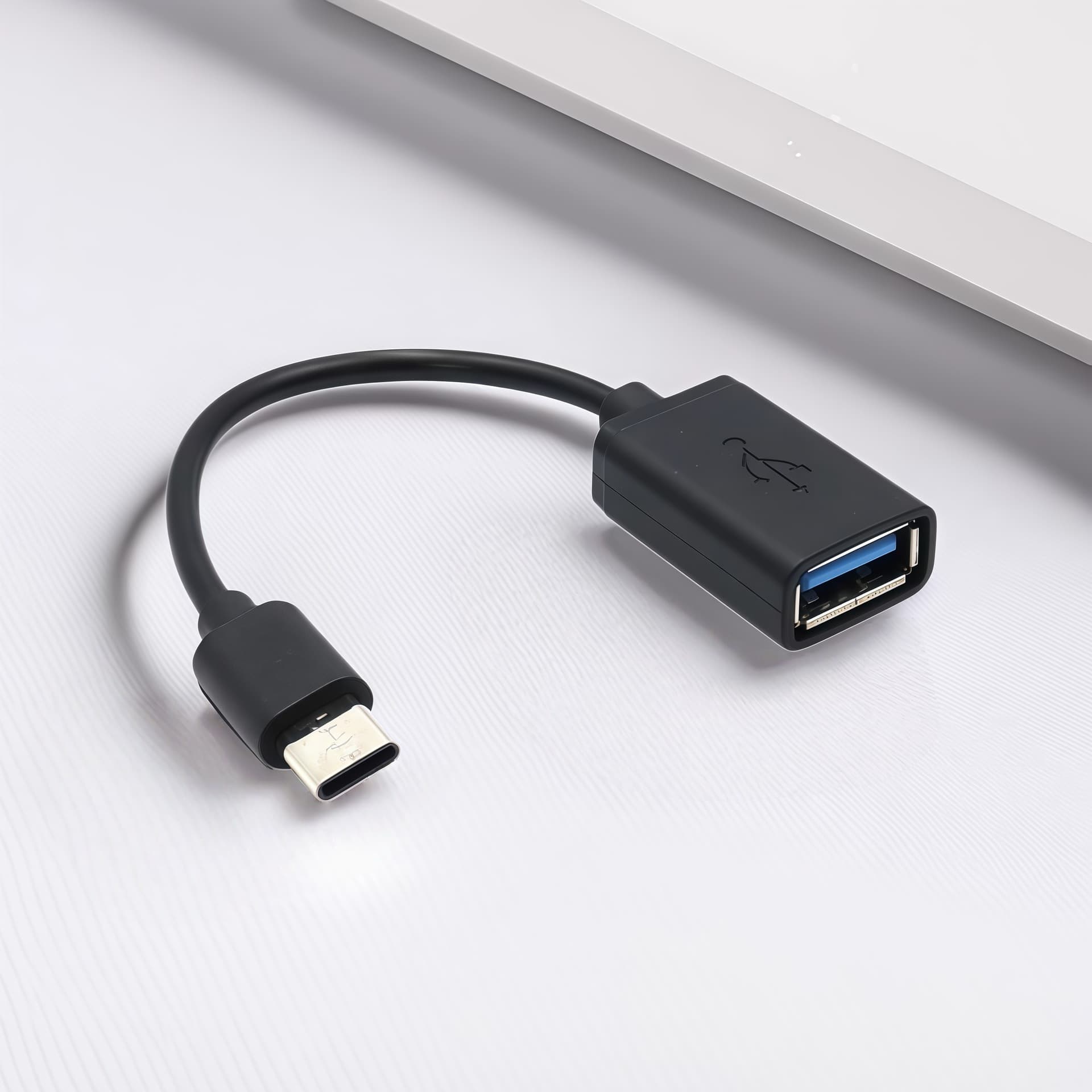 Type-C Female OTG Adapter for Phone Tablet Connecting USB Drive Mouse Keyboard High-Speed Transfer OTG