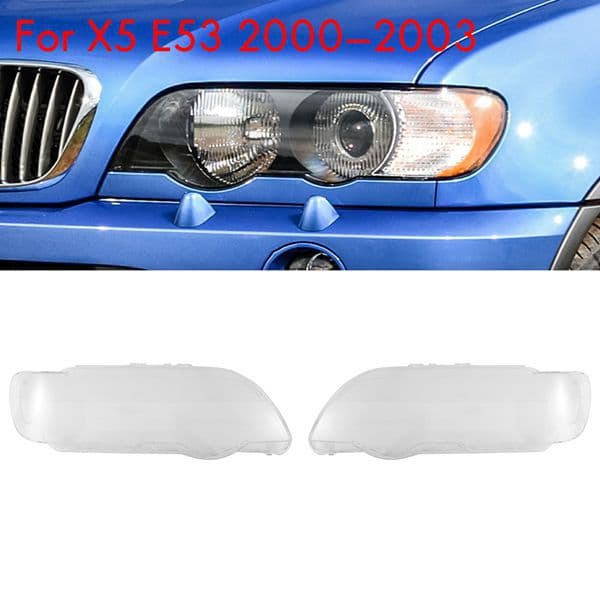 Right headlight lens cover for 00-03 BMW X5 E53