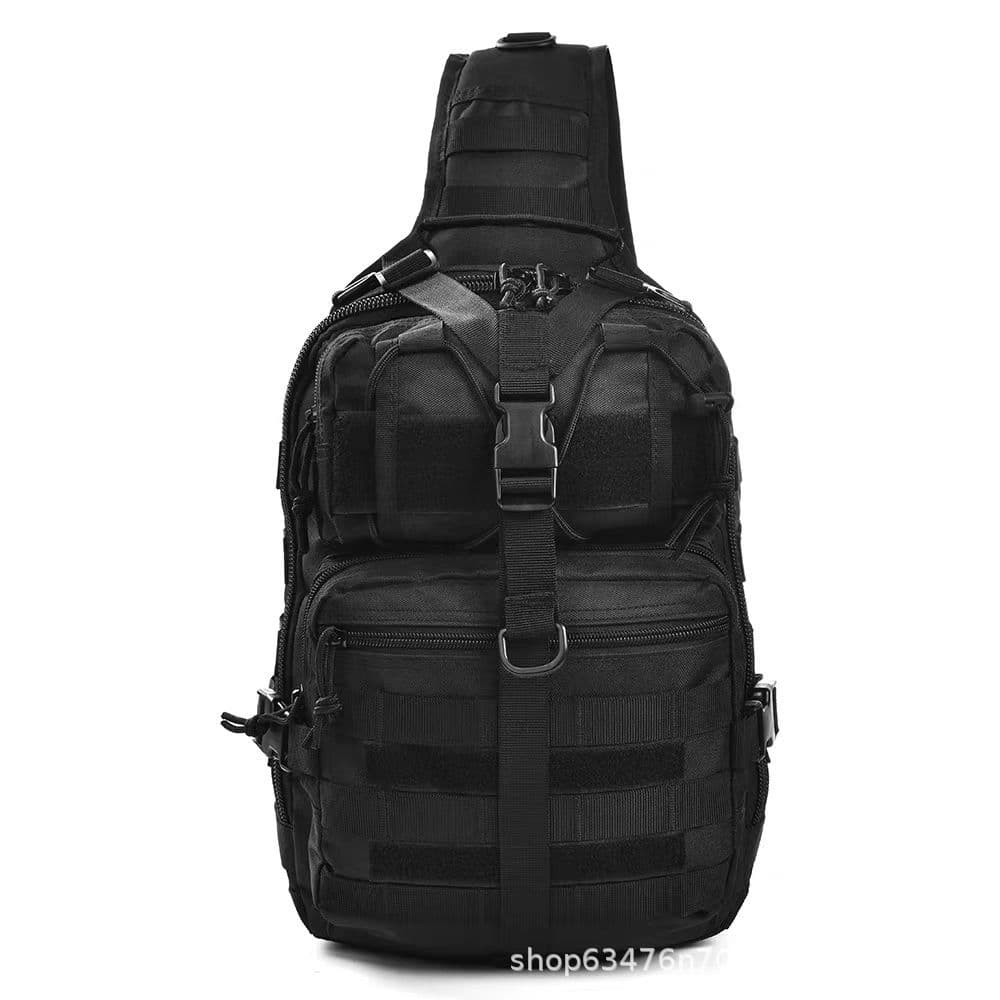 Factory Best-Selling Large Oxford Fabric Camouflage Photography Sling Bag Outdoor Tactical Shoulder Chest Pack for Cycling Camping