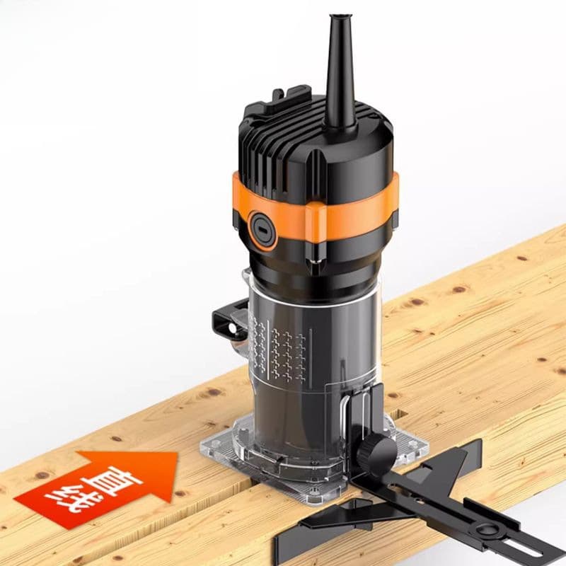 Imported Electric Trimmer Slotting Machine Woodworking Tool Multifunctional Router Engraving Electric Wood Milling Aluminum-Plastic