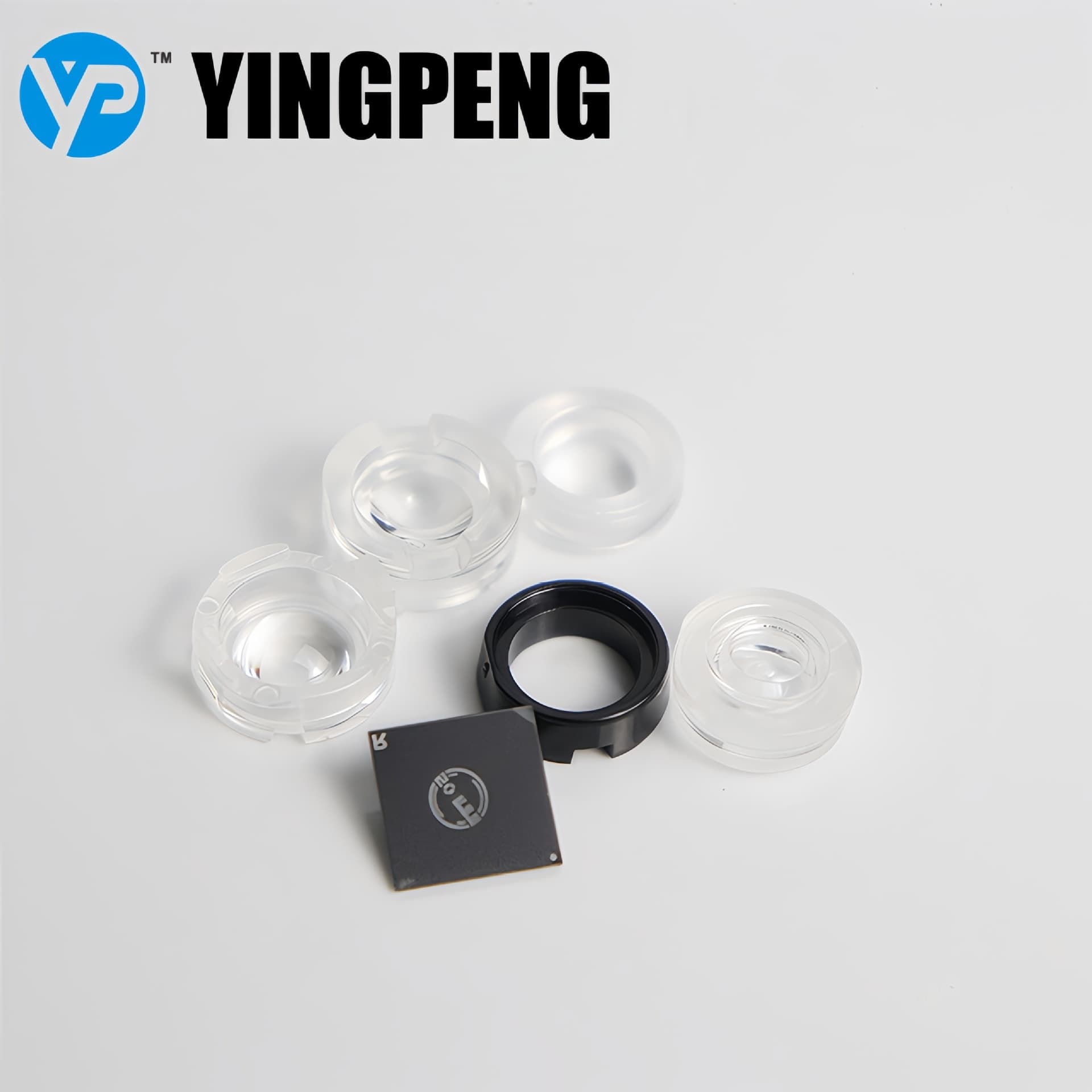 Huizhou Yingpeng welcome light projection lens PMMA imaging LOGO lens design, original factory production genuine