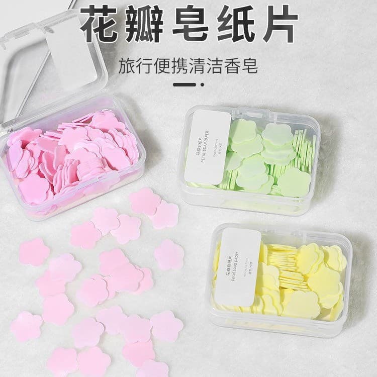Kids Hand Soap Paper Travel Soap Sheets Portable Disposable Hand Soap Flakes Factory Wholesale
