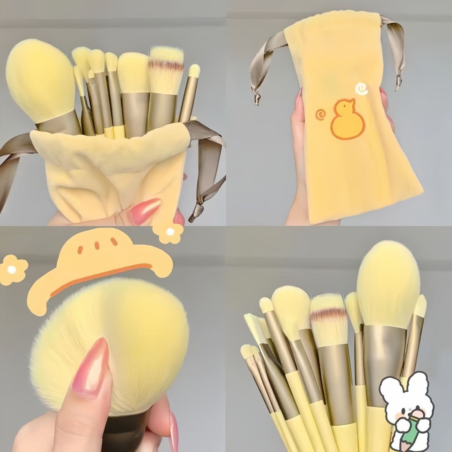 Cangzhou makeup brush full set super soft powder brush foundation makeup student eye shadow flat portable makeup brush set
