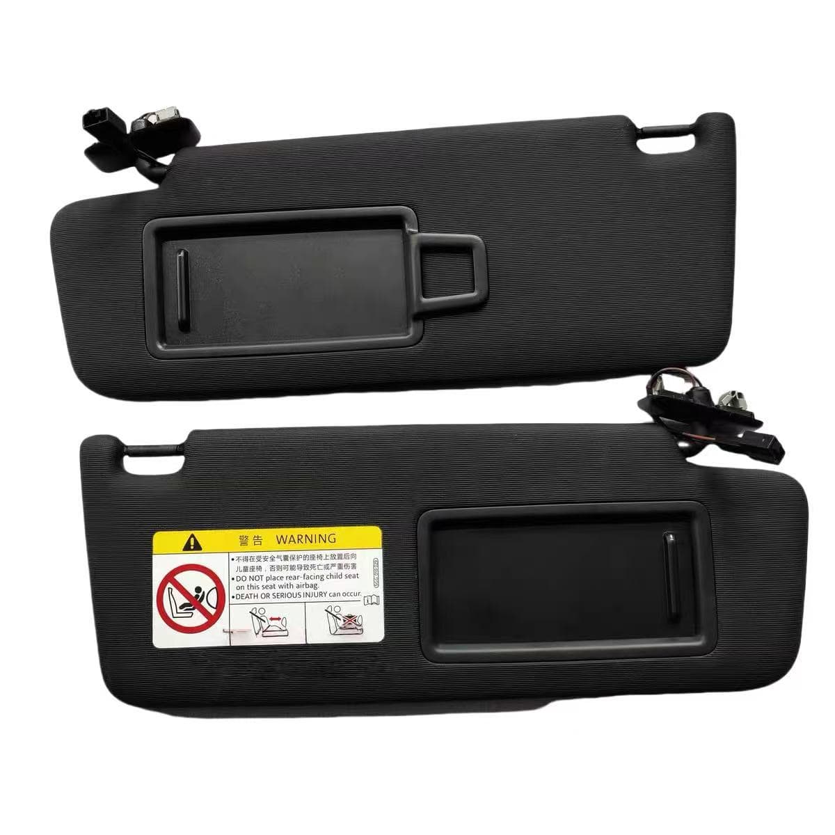 Sun Visor 5G0857551 5G0857552 Compatible with Volkswagen Golf 7 Passat B8 CC Jetta Skoda