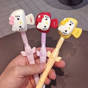 Toothbrush Head Protective Cover Storage Clip, Portable Travel Electric Toothbrush Dust Cap, Cartoon Toothbrush Sleeve