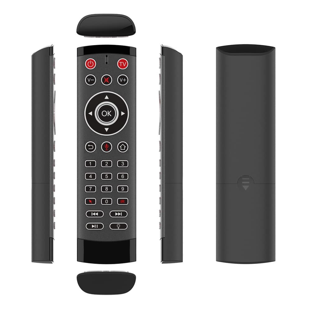 2.4G Voice Air Mouse Remote with Gyroscope Wireless Keyboard Motion Control for Android TV Box