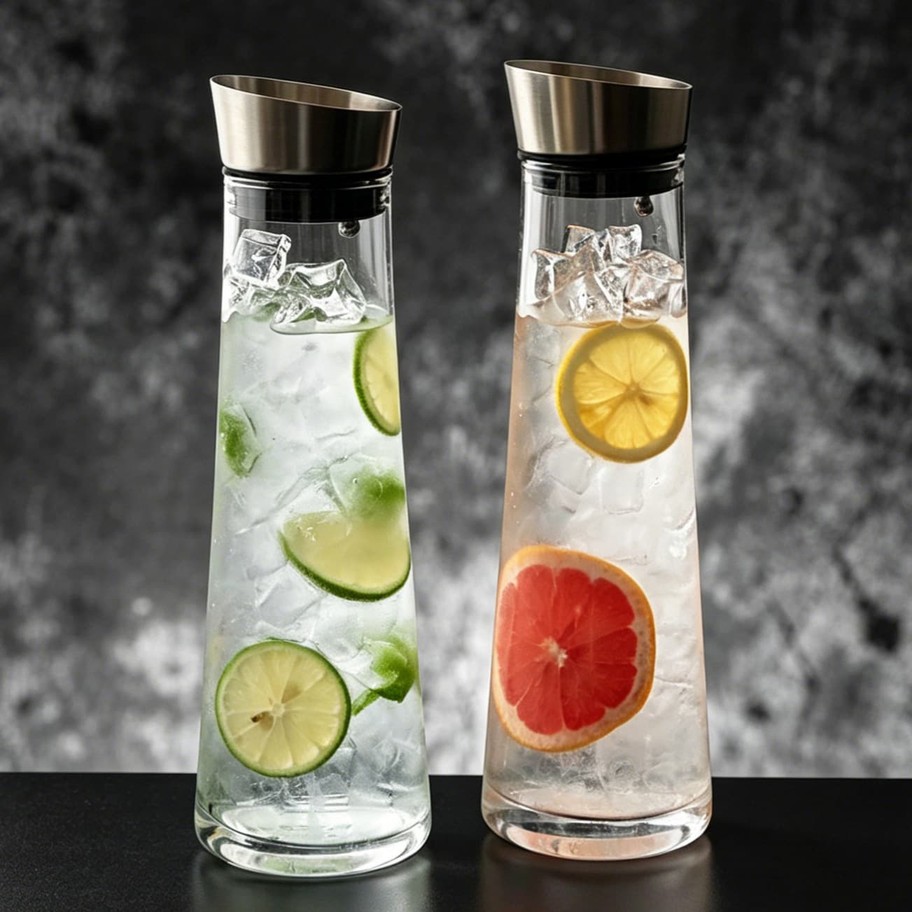 High-end cold kettle, large capacity, summer juice jug, lemon jug, restaurant glass jug, kettle, beverage jug