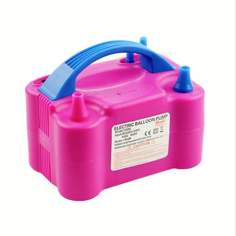 Portable double-hole inflator electric inflator blowing balloon inflator pump wedding room decoration portable