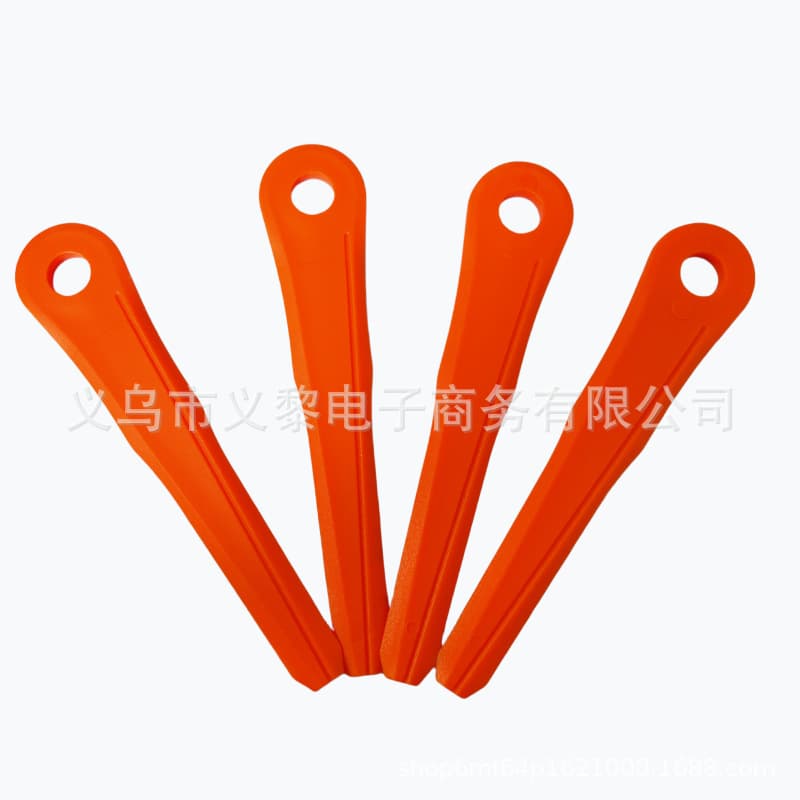 Colored plastic lawn mower blades, courtyard lawn garden lawn mower, trimmer plastic blade, gourd-shaped L83