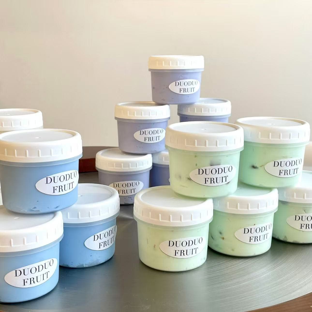 Greek Cold Brew Yogurt Dudu Jar Thick Yogurt Packaging Box Pudding Milk Jelly Jelly Ice Cream Ice Pop Dessert Cup